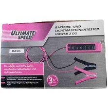 Pil Ölçer cihazı Alternator Araç Pil 6-12 V Tester Gösterisi Alternatör LED Araba Motor makinesi tanıtıcı Lamba