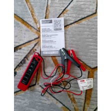 Pil Ölçer cihazı Alternator Araç Pil 6-12 V Tester Gösterisi Alternatör LED Araba Motor makinesi tanıtıcı Lamba
