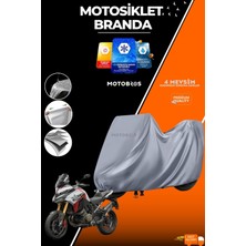 Motosiklet Branda Ducati Multistrada (En Kalın) Kumaş Ömürlük Kullanım (Tokalı)