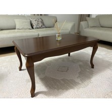 Home Başaran Mobilya Ultra Kaliteli  Mdf Ceviz 60 x 100 Orta Sehpa
