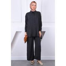 İmaj Butik Siyah Arkası Robalı Salaş Modal Takım