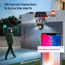 Rose AHD-30205 Solar Güneş Enerjili 4g Sim Kartlı Kamera