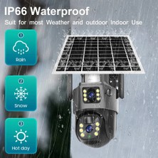 Rose AHD-30205 Solar Güneş Enerjili 4g Sim Kartlı Kamera