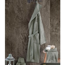 Altınbaşak Felix Premium Bambu Erkek Bornoz Seti (L- x l) %40 Bambu Lifi