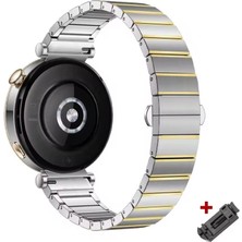 Alstrap Huawei Watch Gt 5 Pro 42MM/GT 5 41MM/GT 4 41 mm Uyumlu Paslanmaz Çelik Kordon