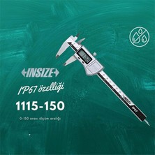 Insize 1115 IP67 (300 mm) Su Geçirmez Dijital Kumpas Uzunluk