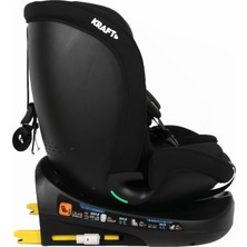 Kraft Safe Spin Plus I-Size Oto Koltuğu 0-36 kg Siyah