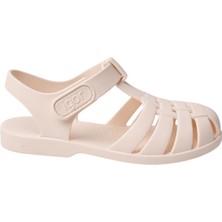 Igor S10288-079 Clasica Velcro Bej Çocuk Sandalet