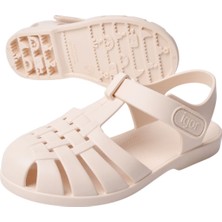 Igor S10288-079 Clasica Velcro Bej Çocuk Sandalet