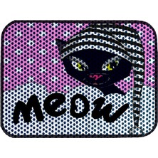 KRT Kedi Tuvaleti Önü Elekli Paspas – Desenli