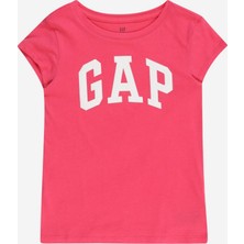 Gap 460525005 V-Hs Ss Value Logo Tee Kız Çocuk Tişört