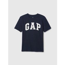 Gap 708370002 V-Bas Ss Logo Tee Erkek Çocuk Tişört