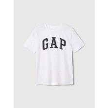 Gap 708370003 V-Bas Ss Logo Tee Erkek Çocuk Tişört