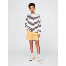 Gap 742934003 V-Frch Ft Logo Erkek Çocuk Şort