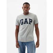 Gap 856659000 V-Everyday Soft Basic Logo T Erkek Tişört