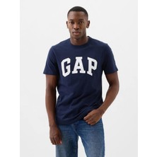 Gap 856659004 V-Everyday Soft Basic Logo T Erkek Tişört