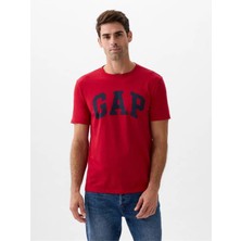 Gap V-Everyday Soft Basıc Logo T Tişört