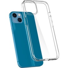 (2mm Şeffaf) Iphone 13 Uyumlu Şeffaf Yumuşak Esnek Silikon Kılıf