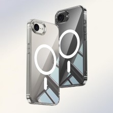 (Magsafe) Iphone 16E (2025) Uyumlu Magsafe Wireless Özellikli Şeffaf Kılıf