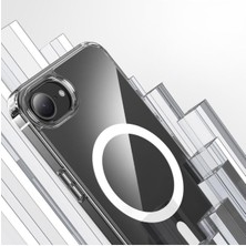 (Magsafe) Iphone 16E (2025) Uyumlu Magsafe Wireless Özellikli Şeffaf Kılıf