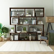 Rüya 200 x 200 Masif Ağaç Kütüphane & Kitaplık