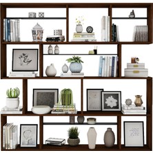 Rüya 200 x 200 Masif Ağaç Kütüphane & Kitaplık