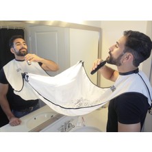 Ozcmax Pratik Sakal Kesme Örtüsü - Beyaz