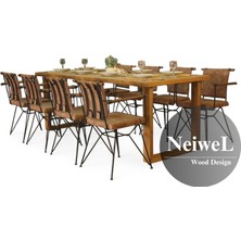 Neiwel Koen Doğal Ahşap Mutfak ve Yemek MASASI-70-100