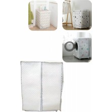 Kapitone Dekoratif Çamaşır Makinesi Korucuyu Örtüsü