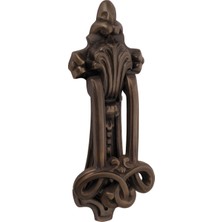 Be Beauty Antika Görünümlü Dekoratif ve Şık Çerçeveli Pirinç Döküm Kapı Tokmağı