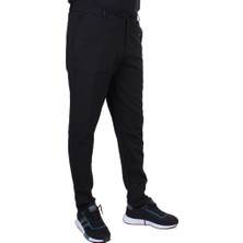 Dagoster DMG23-619712 Siyah Normal Bel Düz Paça Jogger Erkek  Pantolon