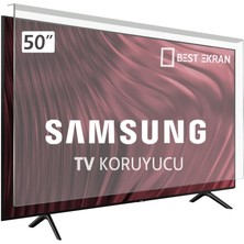 Best Ekran Samsung 50TU8500 Tv Ekran Koruyucu - Samsung 50" Inç 126 Tv Ekran Koruyucu Şeffaf Paneli