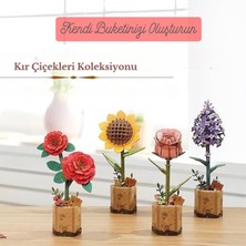 Novi Hobby Minyatür Japon Gülü| Ahşap Japon Gülü Maketi | 3D Puzzle