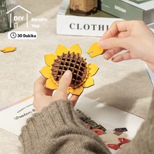 Minyatür Günebakan Çiçeği 3D Puzzle