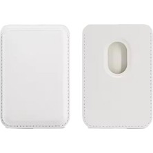 iPhone 13 Uyumlu Güçlü Manyetik Magsafe Deri Cüzdan Kartlık Deri Cüzdan