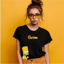 Book OrBook Charismason  Çift Iplik Dokumalı Rahat Kalıp PAMUK T-Shirt