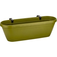 PetGrow Plastik Nergiz Balkon Saksı-50