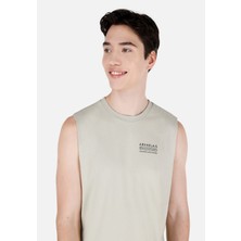 Regular Fit   Erkek Yeşil Atlet