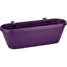 PetGrow Plastik Nergiz Balkon Saksı-50