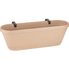 PetGrow Plastik Nergiz Balkon 50 Saksı