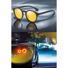 Parlama Önleyici Gece Sürüş Görüş Gözlüğü Sis Far Işık Önleyici Anti-Fog Gözlük 721557