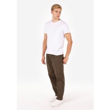 Colin's Relaxed Fit Orta Bel Geniş Paça Erkek Yeşil  Pantolon Cl1071446