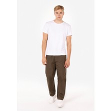 Colin's Relaxed Fit Orta Bel Geniş Paça Erkek Yeşil  Pantolon Cl1071446