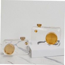 Kristal ve Altın Detaylı Dekoratif Fotoğraf Makinesi