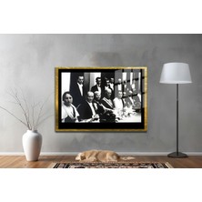 Miyrem Gazi Mustafa Kemal Atatürk Özel Seri  Design Cam Tablo Model: 58