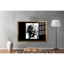 Miyrem Gazi Mustafa Kemal Atatürk Özel Seri  Design Cam Tablo Model: 245