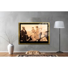 Miyrem Gazi Mustafa Kemal Atatürk Özel Seri  Design Cam Tablo Model: 273