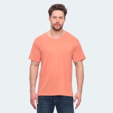 Slazenger KRAKKER Erkek V Yaka Somon Tişört