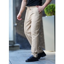 Mevsimlik Armürlü Kumaş Jogger Pantolon