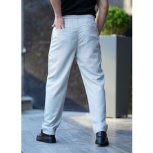 Mevsimlik Armürlü Kumaş Jogger Pantolon